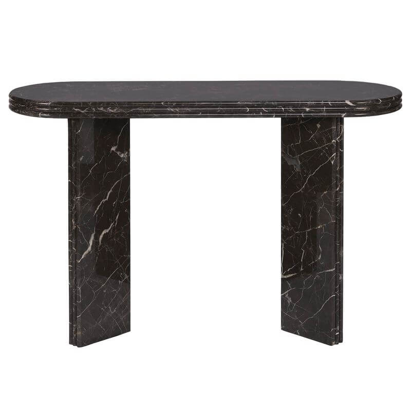 Andre Console Table Modern Marble - 120cm Luxury Co