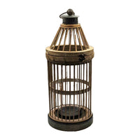 Tall Rustic Wooden Candle Tall Wooden Candle Lantern Natural Rustic