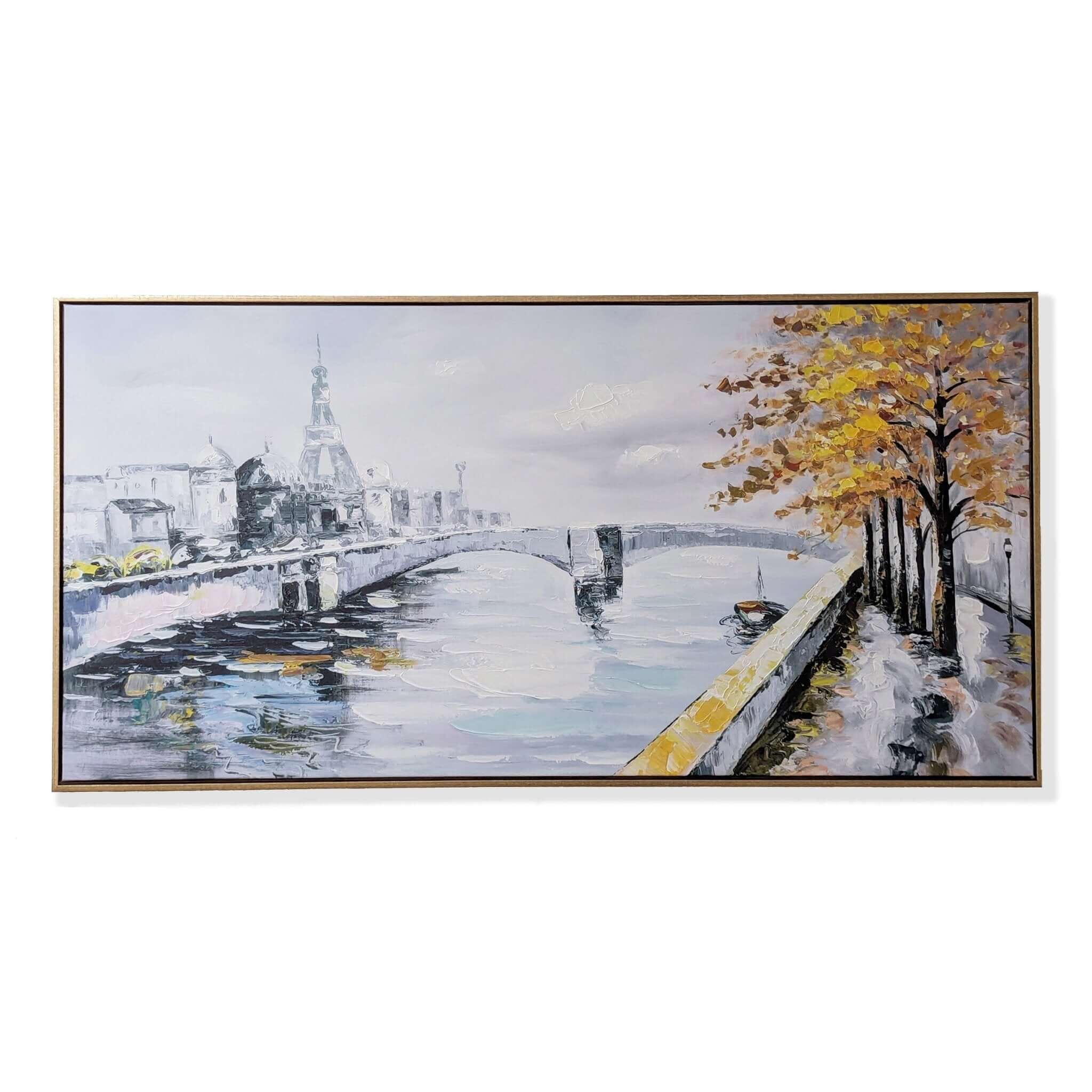 Parisian Oil Painting Framed Art Luxury Co