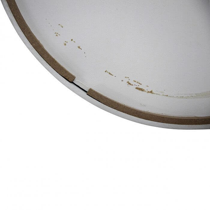 Round Blush Serving Tray Wooden Craft 40 cm Luxury Co