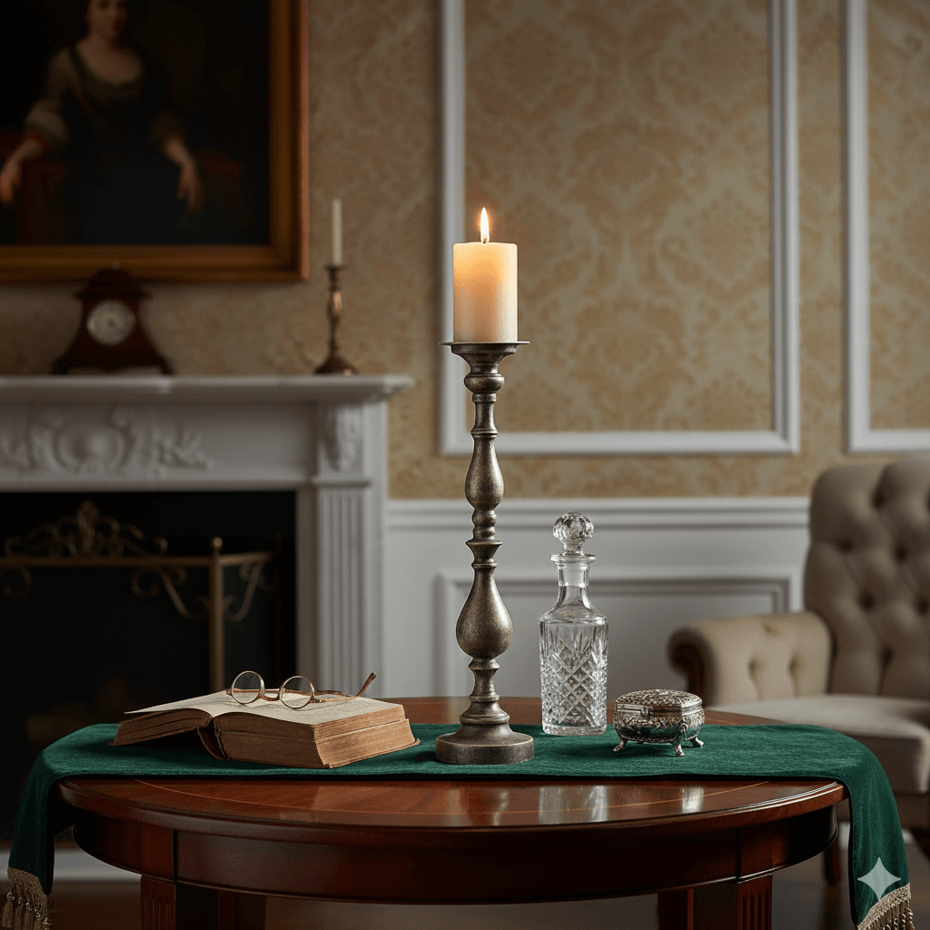 Antique Aged Gold Grand Millennial Holder