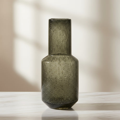 Ara Base Tall Hand Blown Glass Vase