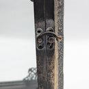 Arabesque Rustic Gold Metal Lantern