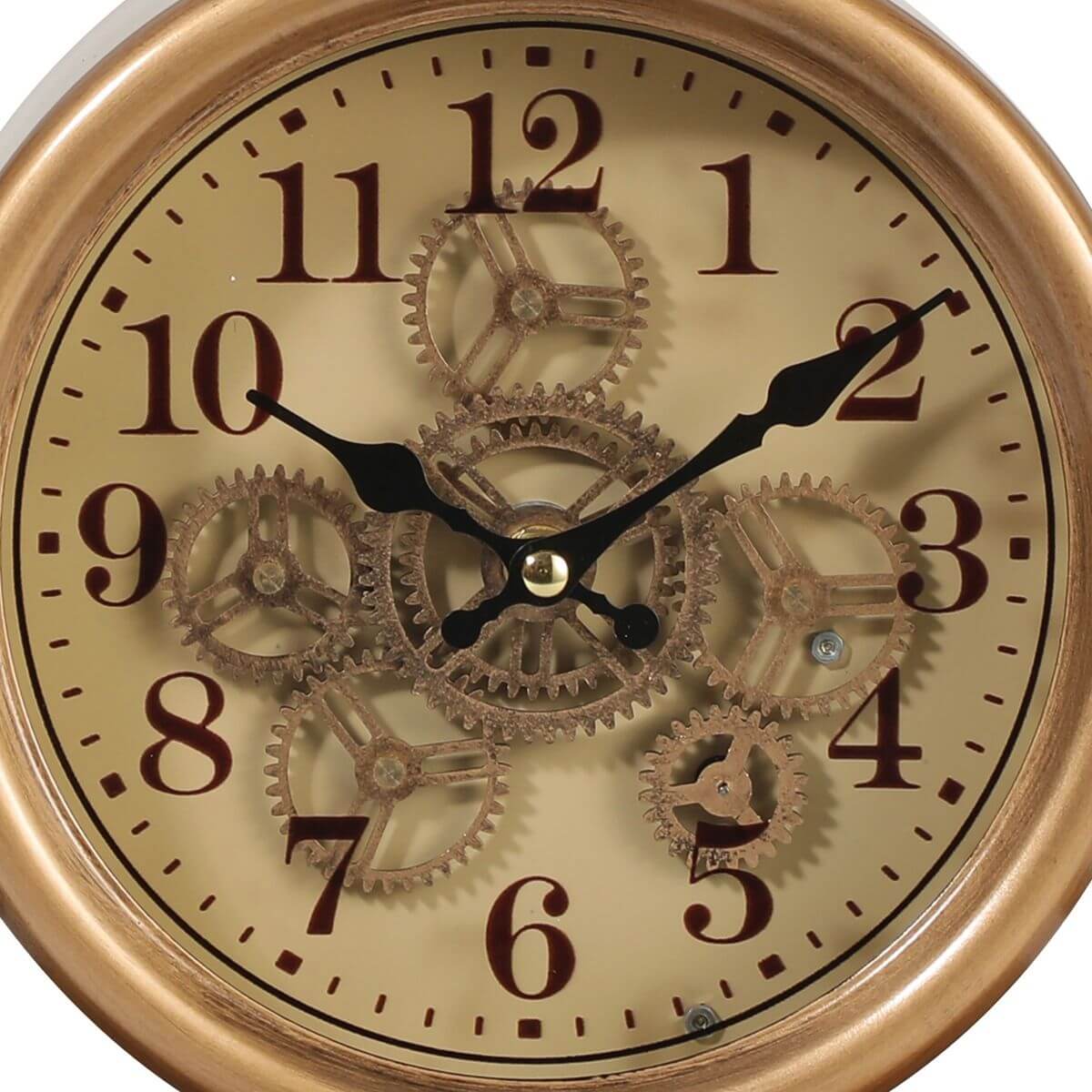 Basil Antique Gold Gear Table Clock 55cm