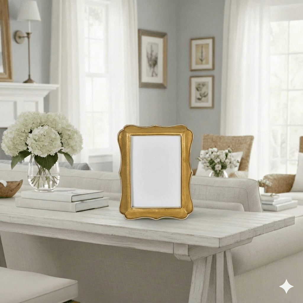 Beatrice Gold Photo Frame