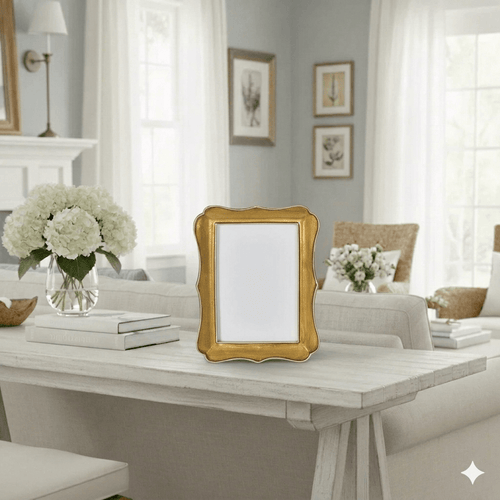 Beatrice Gold Photo Frame