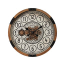 Bloomfield Wooden Gear Wall Clock 63.5cm