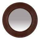 Bowie Coco Brown Round Wall Mirror 70cm