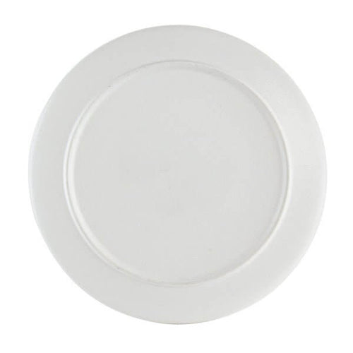 Ceramic Round Plate Wabi-Sabi Large Plate White/Gold