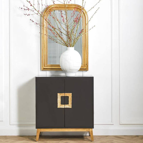 Clementine Gold Leaf Wall Mirror 110cm
