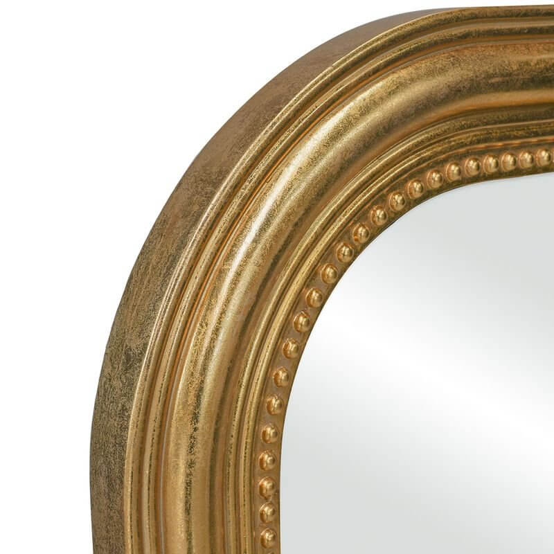 Clementine Gold Leaf Wall Mirror 110cm