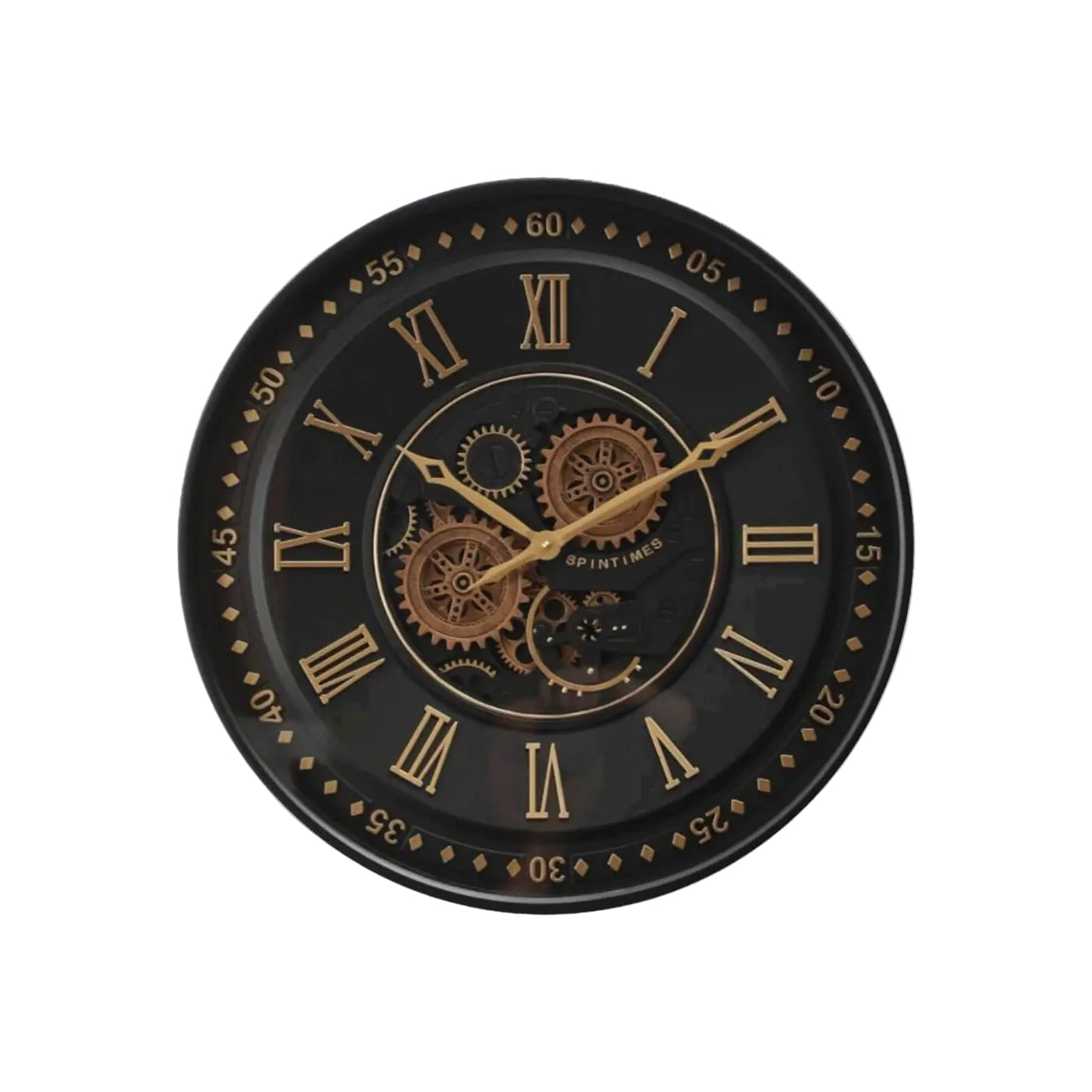 Colorado Round Moving Gear Clock 60cm