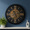 Eli Industrial Gear Wall Clock 58cm