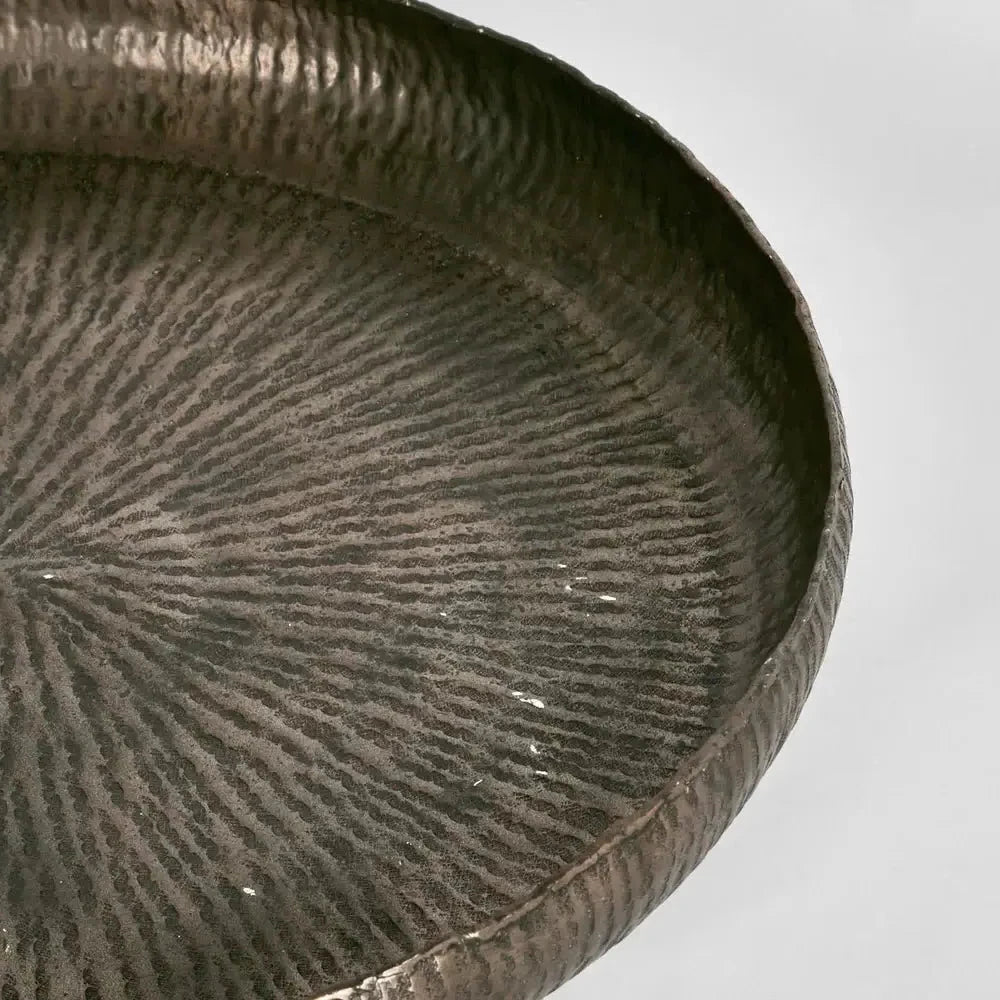 Felix Bronze Hammered Aluminium Tray