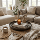 Felix Bronze Hammered Aluminium Tray