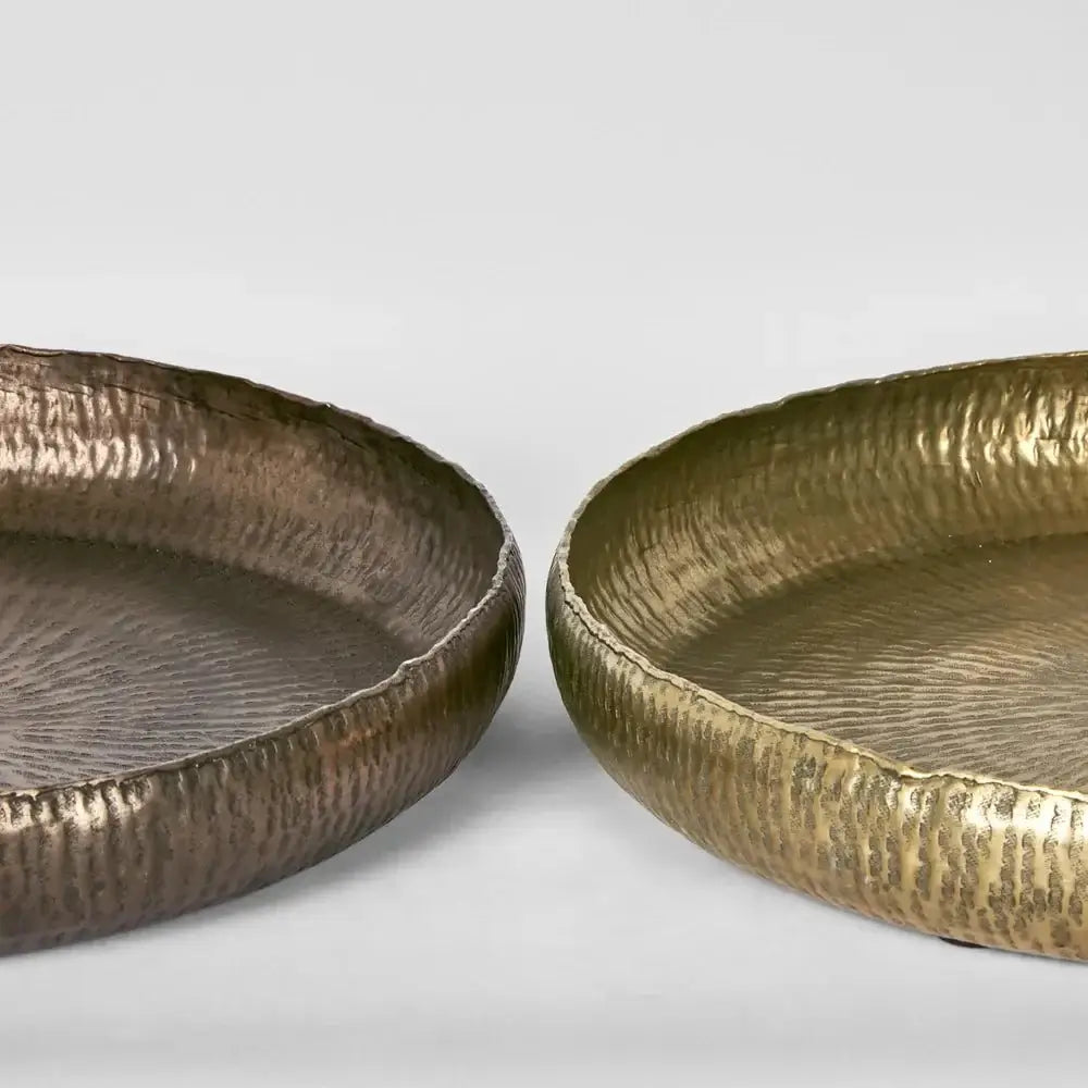 Felix Bronze Hammered Aluminium Tray