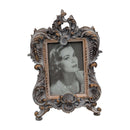 French Baroque Distressed Grey Picture Frame