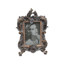 French Baroque Distressed Grey Picture Frame