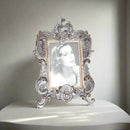 French Baroque Distressed Grey Picture Frame