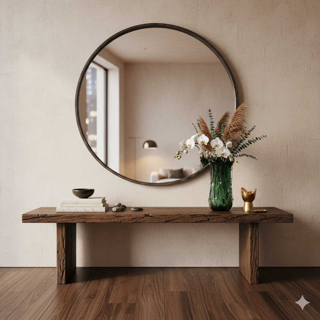 Artisan Murano Swirl Glass Vase Green Yellow