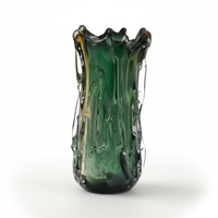 Artisan Murano Hand-Blown Glass Vase