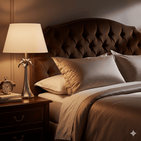 St Vincent Antique Silver Lamp Base 48cm