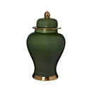 Grenfel 37cm Green Porcelain Ginger Jar