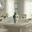 Isabella Art Deco Ceramic Tabletop Jar