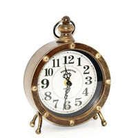 Kensington Antique Gold Table Clock 24cm