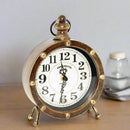 Kensington Antique Gold Table Clock 24cm