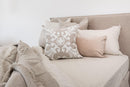 Linen Doona Cover Bed Set - King & Queen - Natural