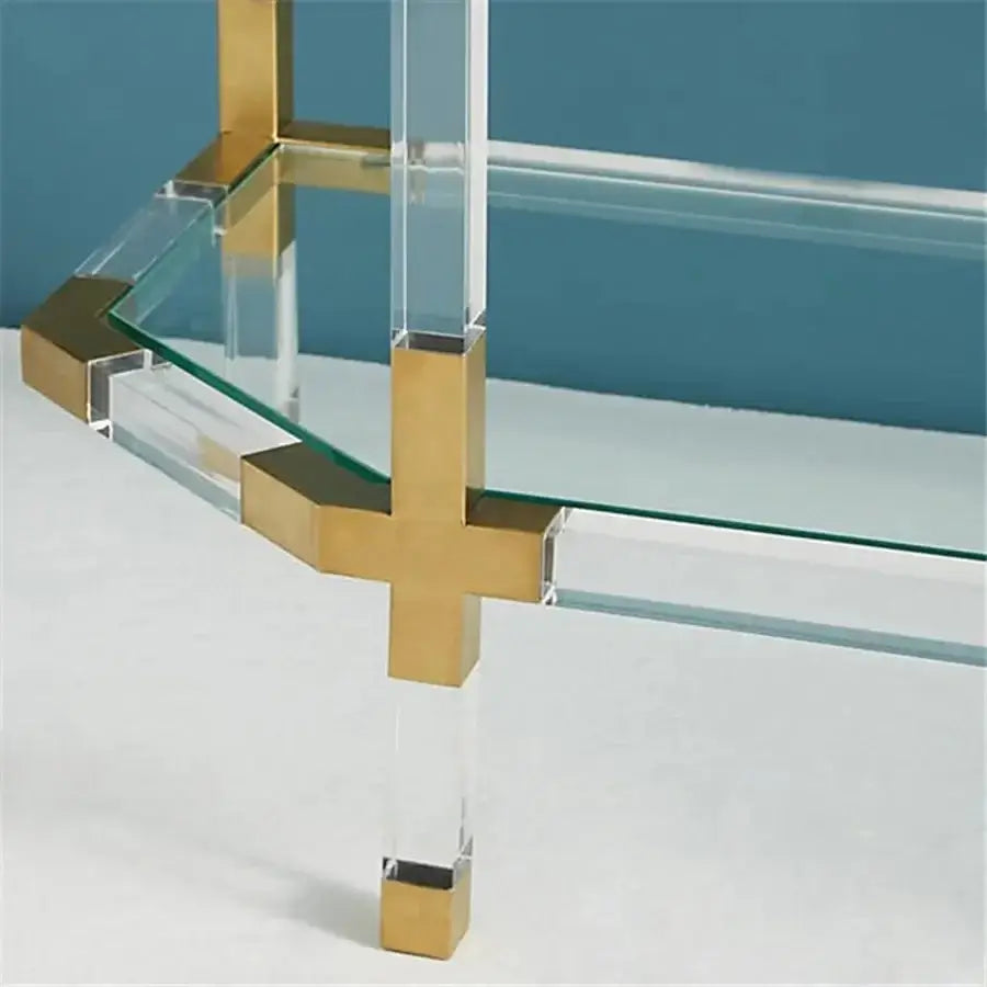 Luxury Lucite Acrylic Console Table 120cm