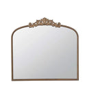 Marseille Gold Arched Wall Mirror 102cm