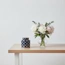 Matisse Navy Gold Fine Ceramic Jar Small
