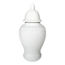 Minimalist Zen Style Ceramic Ginger Jar
