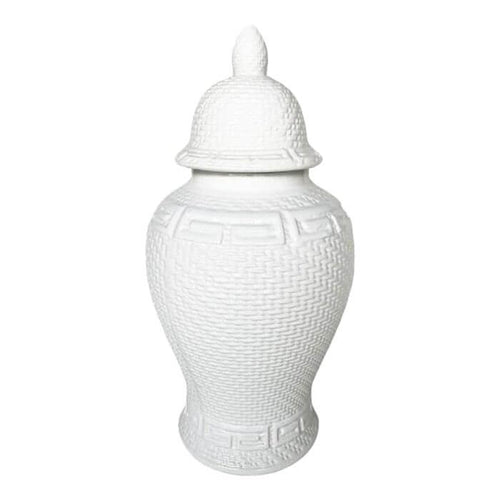 Minimalist Zen Style Ceramic Ginger Jar