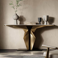 Modern Faux Marble Console Table 160cm