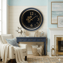 Modern Industrial Gold Gear Clock 67cm