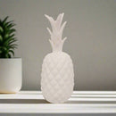 Modern White Tropical Pineapple Decor
