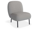 Moulon Cloud Grey Chaise Lounge Chair
