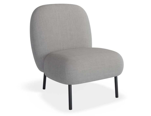 Moulon Cloud Grey Chaise Lounge Chair