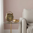 Newton Bell Copper Exposed Gear Clock 25cm