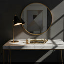 Nordic Mirror Tray Vintage Rectangle Golden Mirror Tray