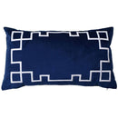 Palm Springs Navy Velvet Cushion 35x60cm