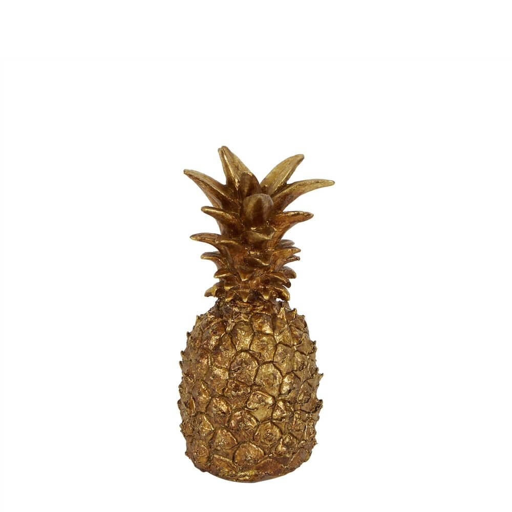 Pineapple Ornament Golden Decorative Ornament Small