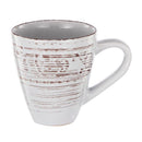 Rustic Ceramic Mug Fare Ceramic Mug Cream, 14oz