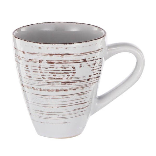 Rustic Ceramic Mug Fare Ceramic Mug Cream, 14oz