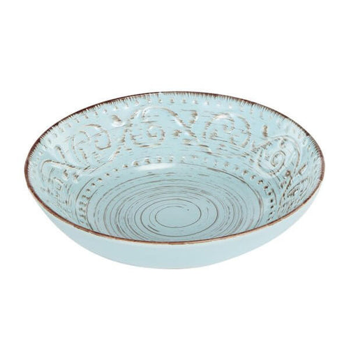 Rustic Charm Bowl Vintage Charm Bowl Aqua