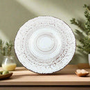 Rustic Fare Ceramic Dinner Plate - Cream