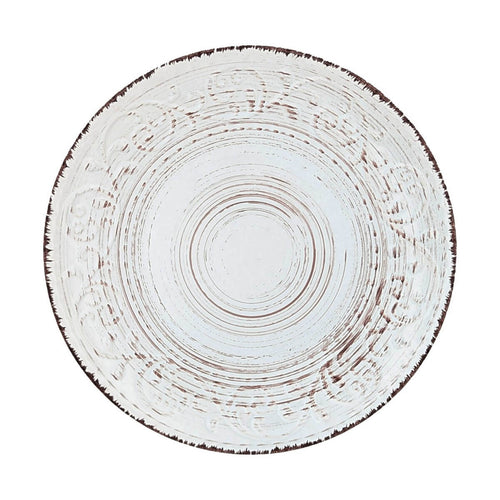Rustic Fare Ceramic Dinner Plate - Cream